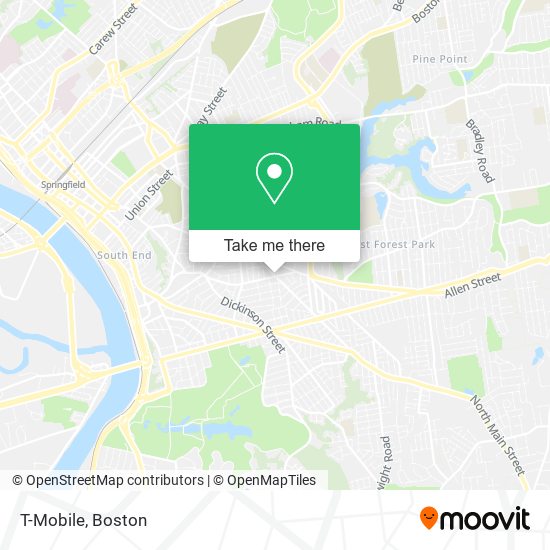 T-Mobile map