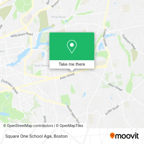 Square One School Age map