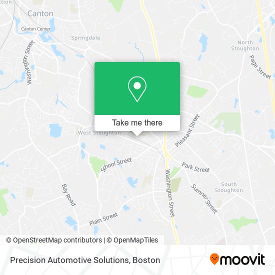 Mapa de Precision Automotive Solutions