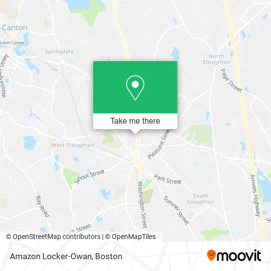 Amazon Locker-Owan map