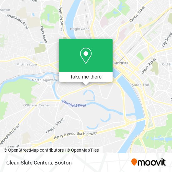 Mapa de Clean Slate Centers