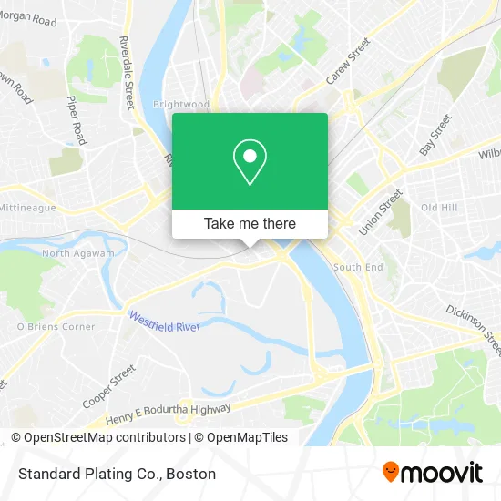 Standard Plating Co. map