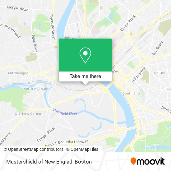 Mastershield of New Englad map