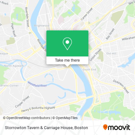 Storrowton Tavern & Carriage House map
