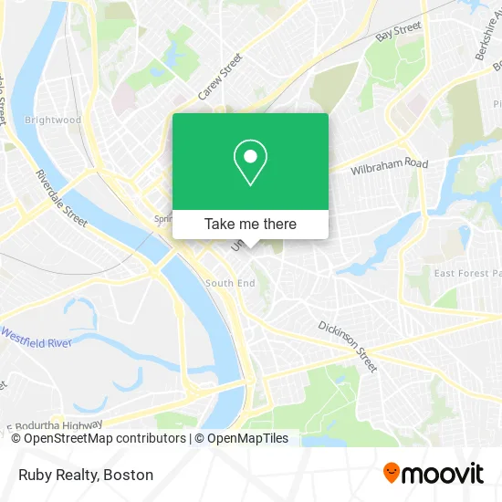 Ruby Realty map