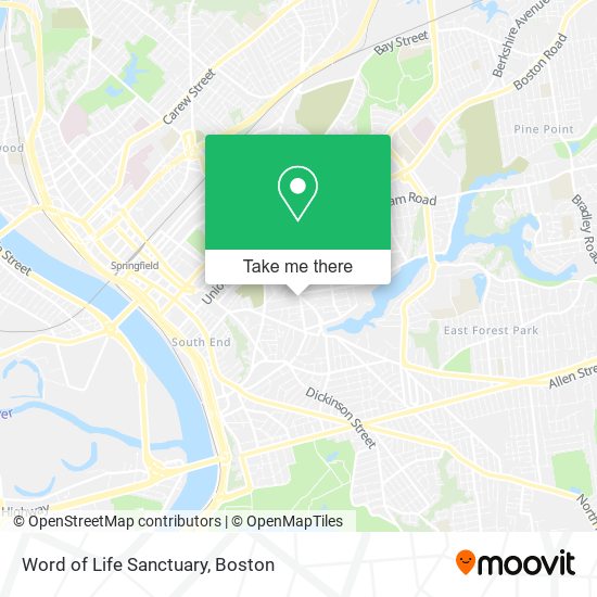 Mapa de Word of Life Sanctuary