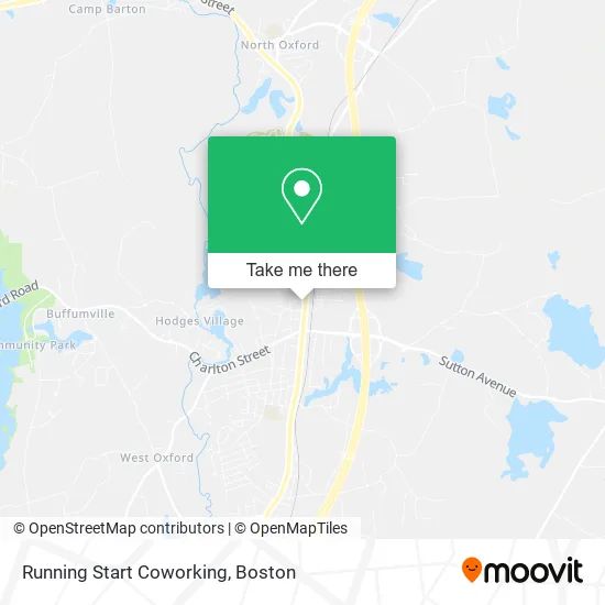 Mapa de Running Start Coworking