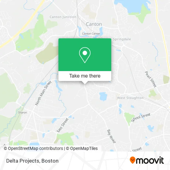 Delta Projects map