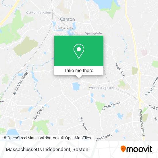 Mapa de Massachussetts Independent