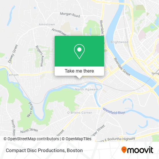 Compact Disc Productions map