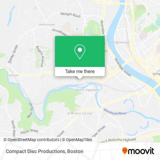 Compact Disc Productions map