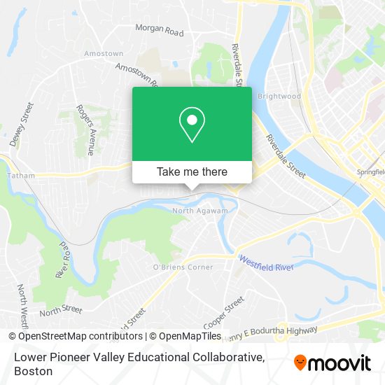 Lower Pioneer Valley Educational Collaborative map