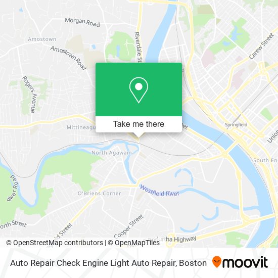 Mapa de Auto Repair Check Engine Light Auto Repair