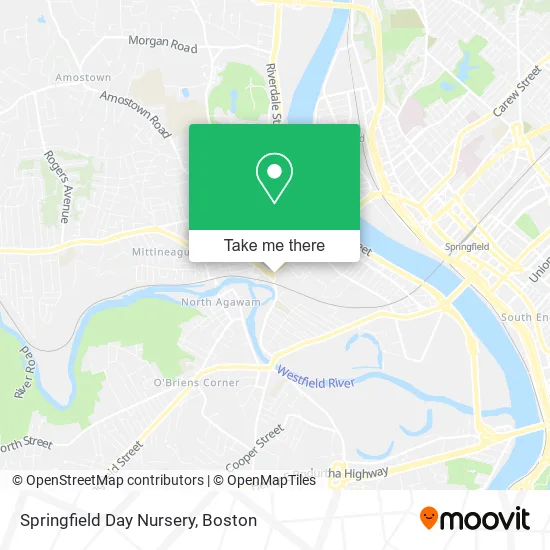 Springfield Day Nursery map