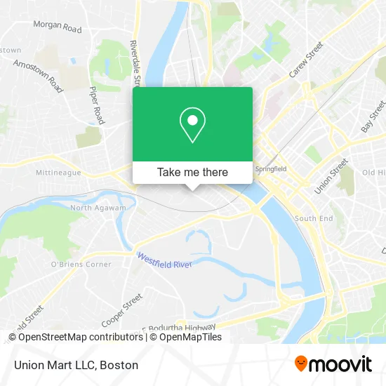 Union Mart LLC map