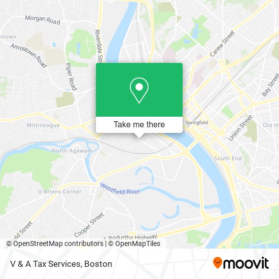 Mapa de V & A Tax Services
