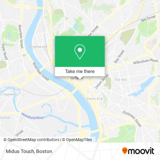 Midus Touch map
