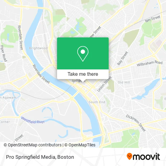 Pro Springfield Media map