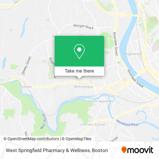 West Springfield Pharmacy & Wellness map