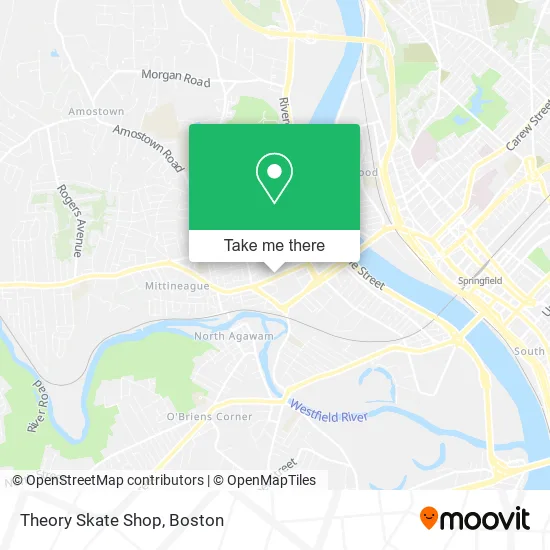Theory Skate Shop map