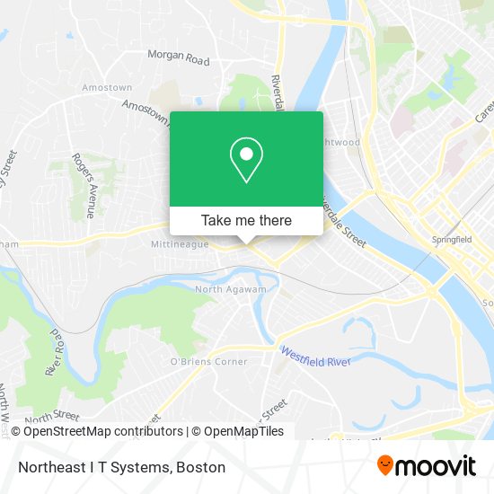 Mapa de Northeast I T Systems