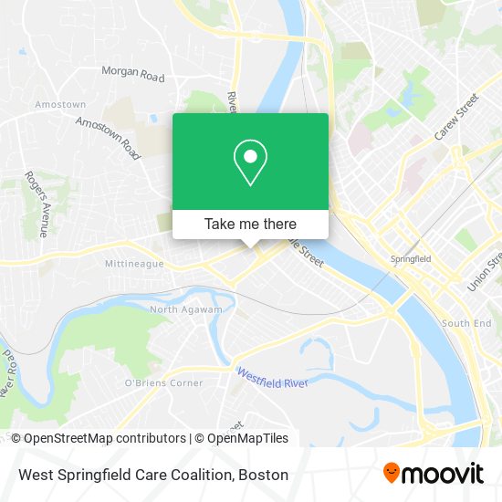 West Springfield Care Coalition map