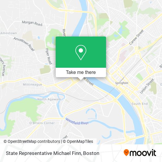 State Representative Michael Finn map