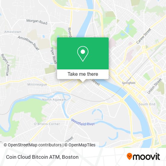 Coin Cloud Bitcoin ATM map