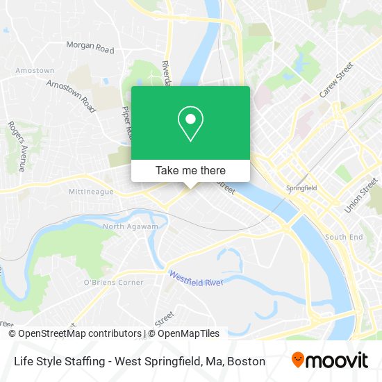 Life Style Staffing - West Springfield, Ma map