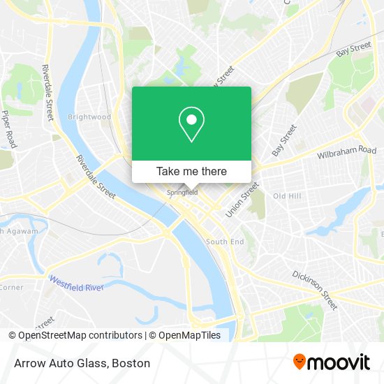 Mapa de Arrow Auto Glass