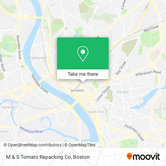 Mapa de M & S Tomato Repacking Co