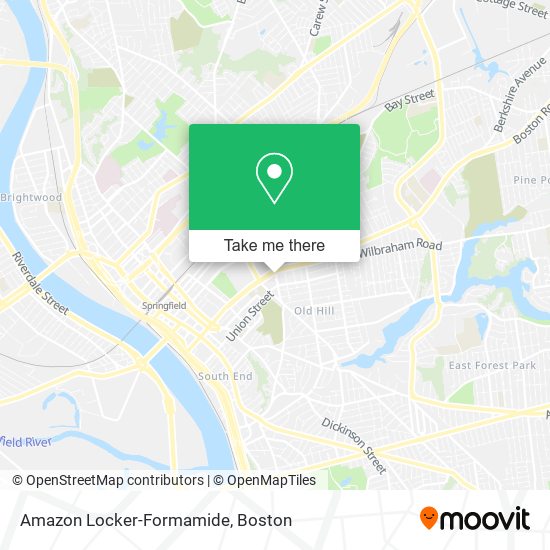 Mapa de Amazon Locker-Formamide
