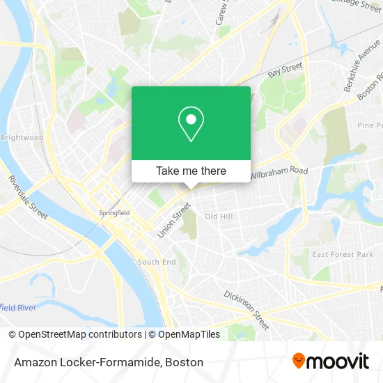 Amazon Locker-Formamide map