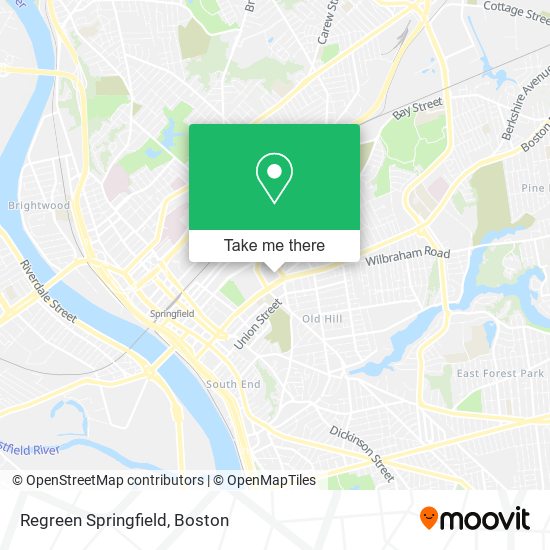 Regreen Springfield map