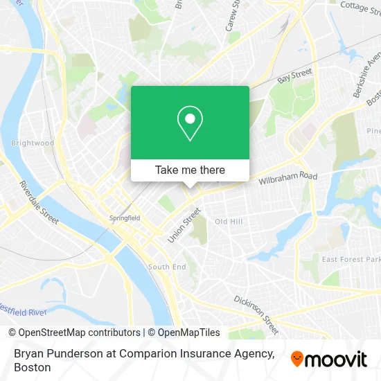 Bryan Punderson at Comparion Insurance Agency map