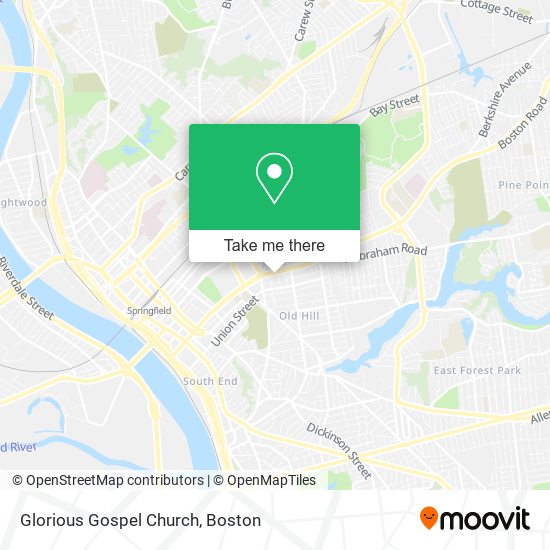 Mapa de Glorious Gospel Church