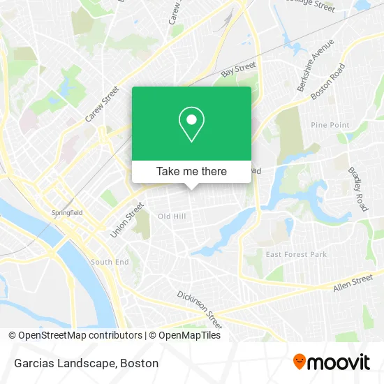 Garcias Landscape map