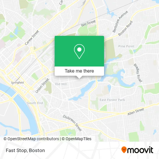 Fast Stop map