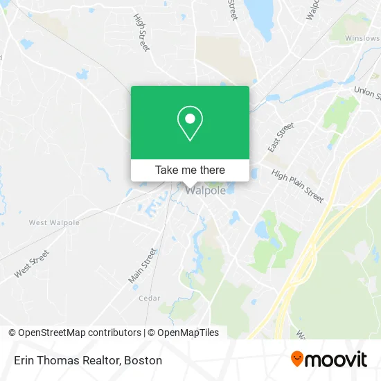 Erin Thomas Realtor map