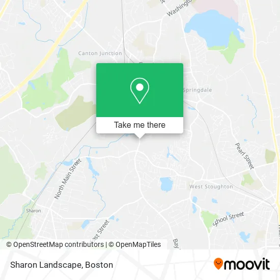 Sharon Landscape map