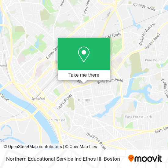 Northern Educational Service Inc Ethos III map
