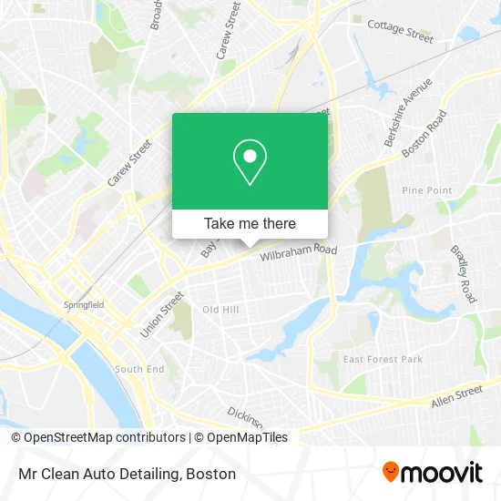 Mapa de Mr Clean Auto Detailing