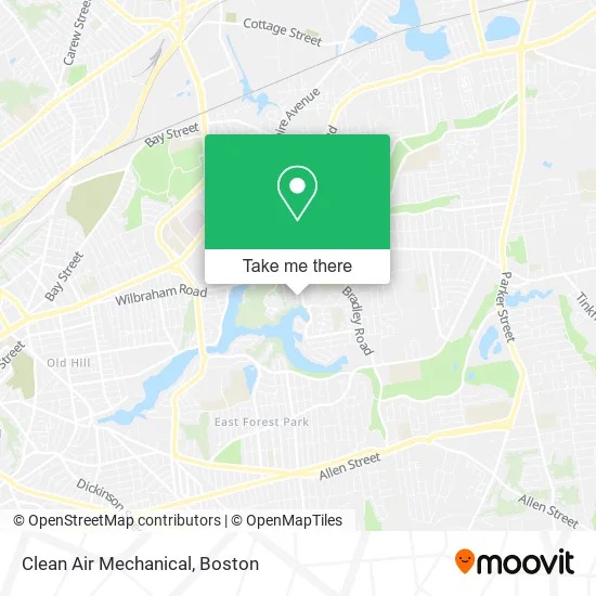 Clean Air Mechanical map