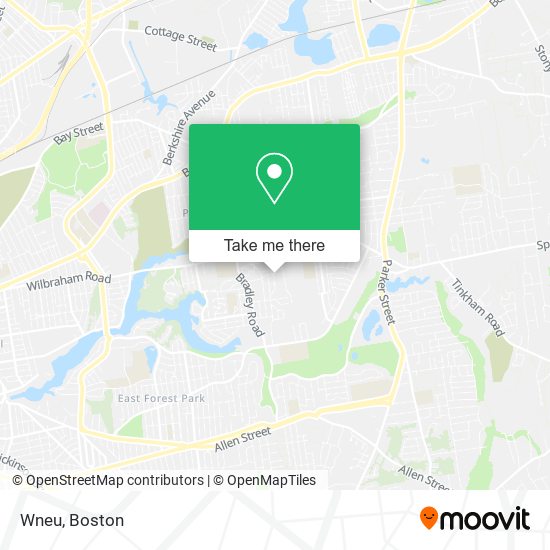 ¿Cómo llegar a Wneu en Boston en autobús?