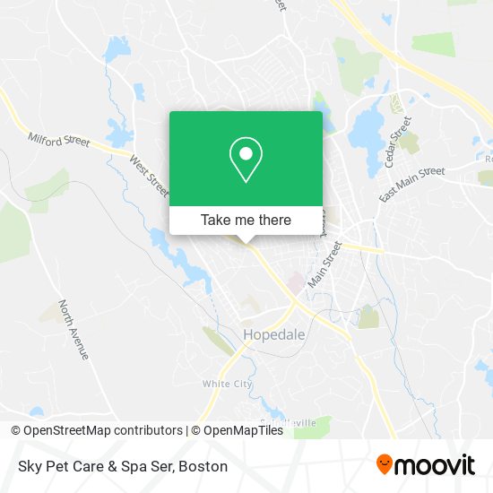 Sky Pet Care & Spa Ser map