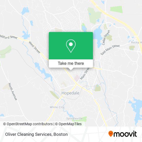 Oliver Cleaning Services map