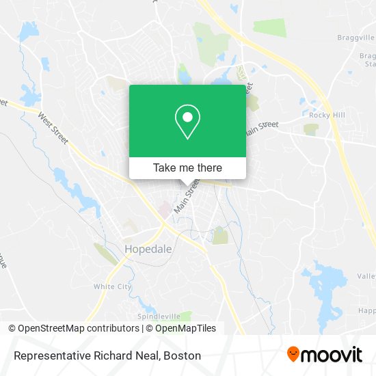 Mapa de Representative Richard Neal