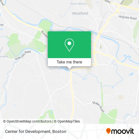Center for Development map