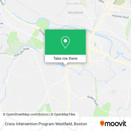 Crisis Intervention Program Westfield map