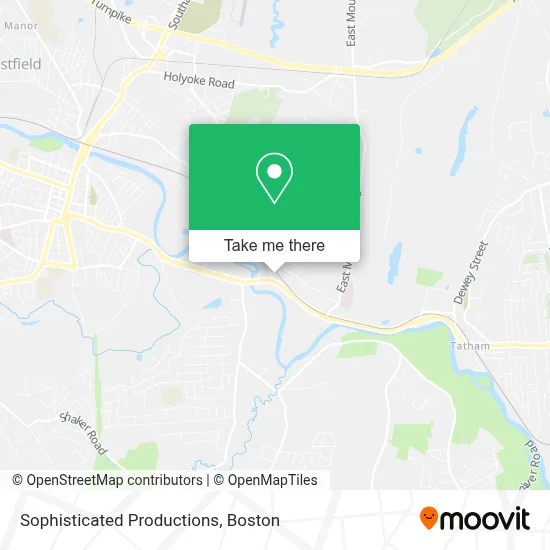 Sophisticated Productions map